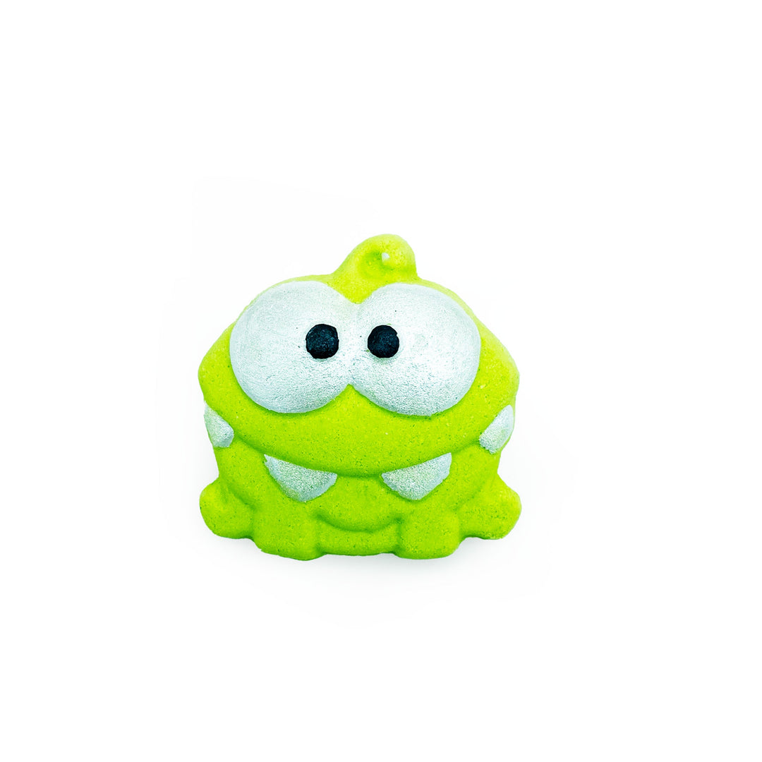 Green Monster Bath Bomb - green monster-shaped bath bomb by The Bomb Bar