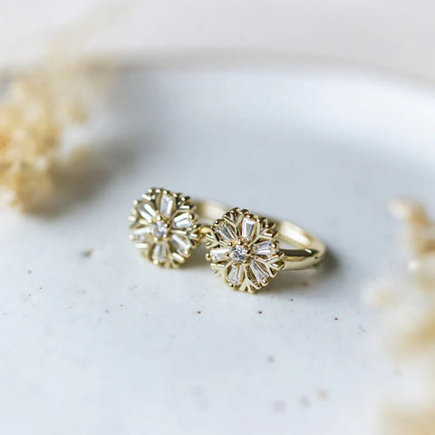 Frosted Hoops | Earrings