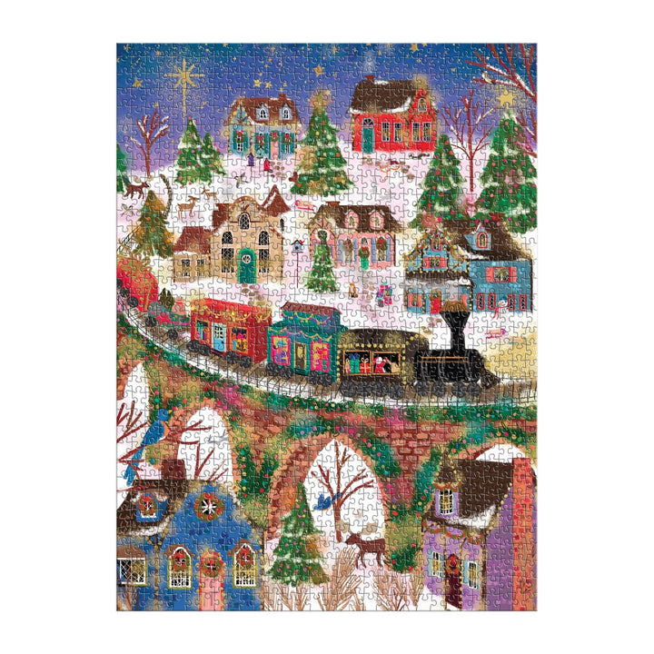 Joy Laforme Twinkletown Express | 1000 Piece Foil Puzzle