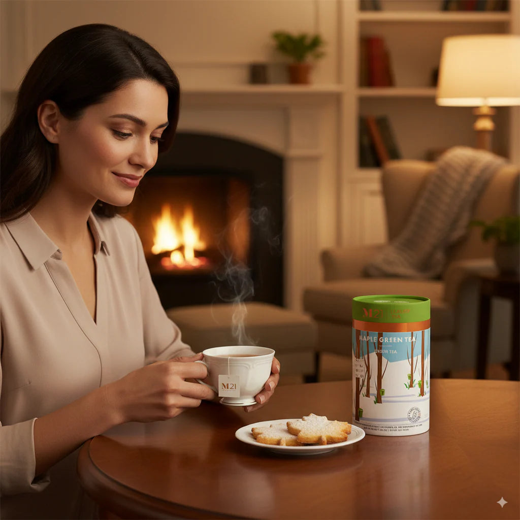 Maple Luxury Green Tea | Loose Leaf Tea