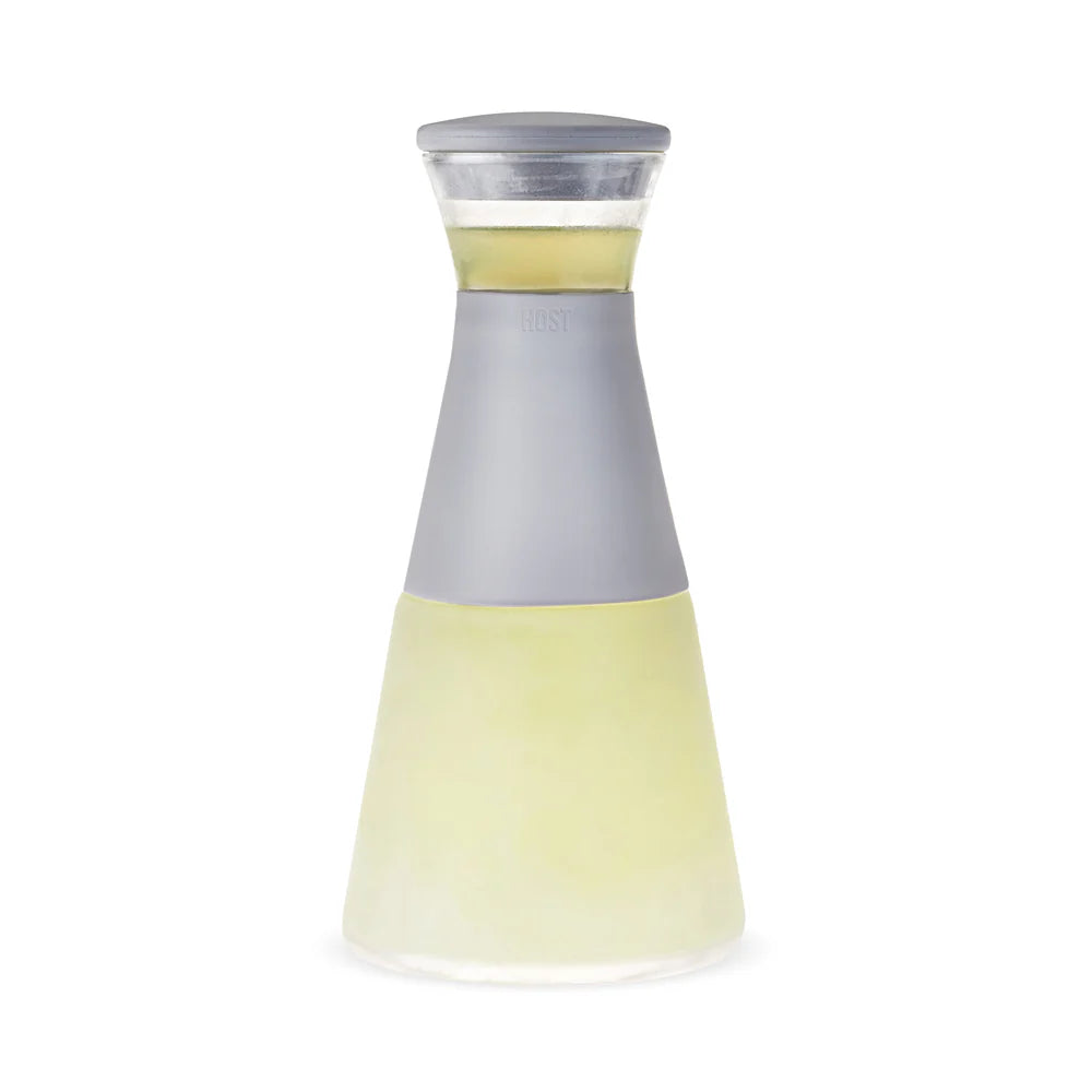 Glass Freeze Carafe W Lid - Gray