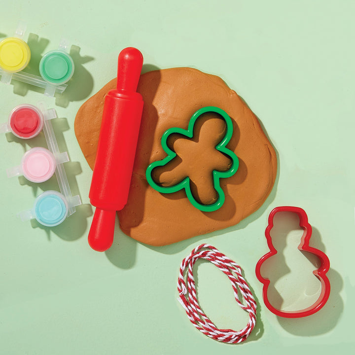 Make &amp; Paint Gingerbread Clay Ornaments