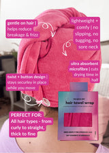 Quick Dry Hair Towel Wrap