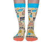 Happy Birthday Yellow | Womans Socks