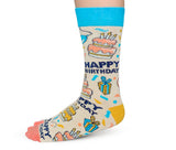 Happy Birthday Yellow | Womans Socks