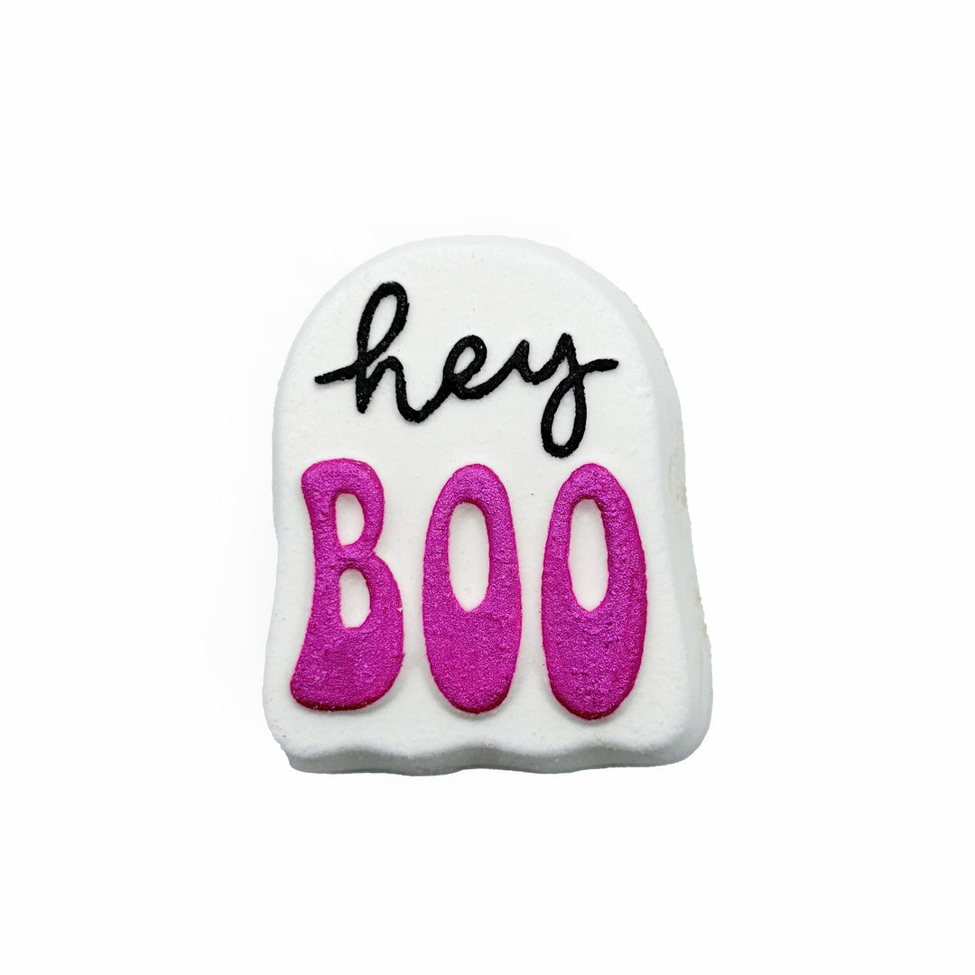 Halloween Hey Boo ghost bath bomb by The Bomb Bar
