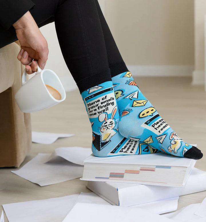 Inbox Bunny  | Mens Socks