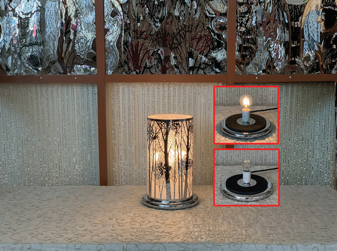 Silver Tree of Life Dimmable | Touch Lamp