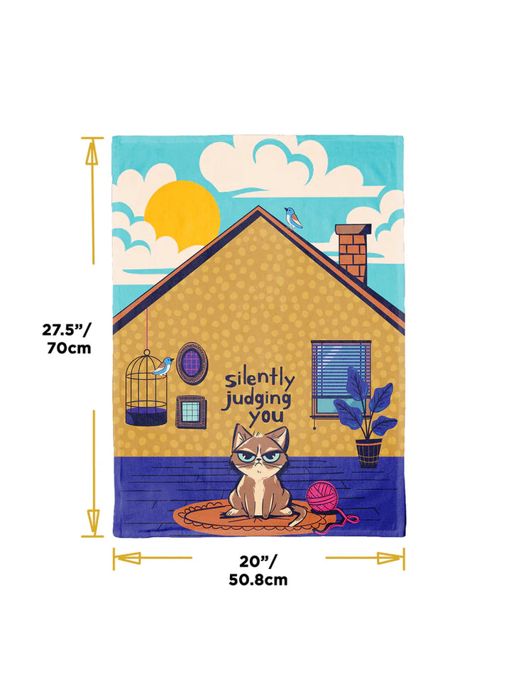 Judging You | Dish Towel
