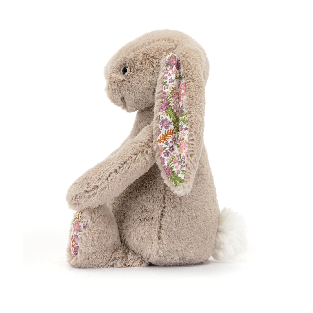 Jellycat Blossom Beige Bunny Petal Little side view