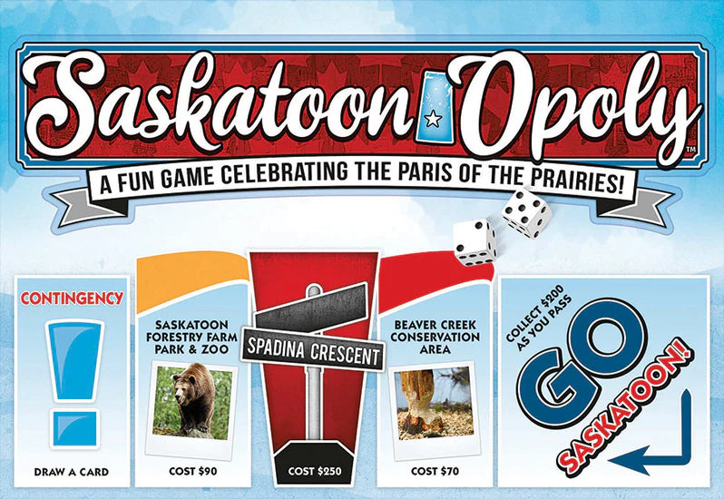 Saskatoon-Opoly | Property Trading Board Game