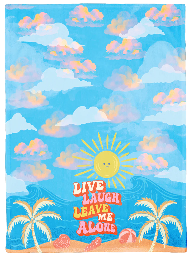 Live Laugh Leave | Dish Towel