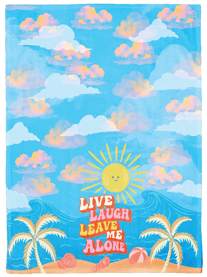 Live Laugh Leave | Dish Towel