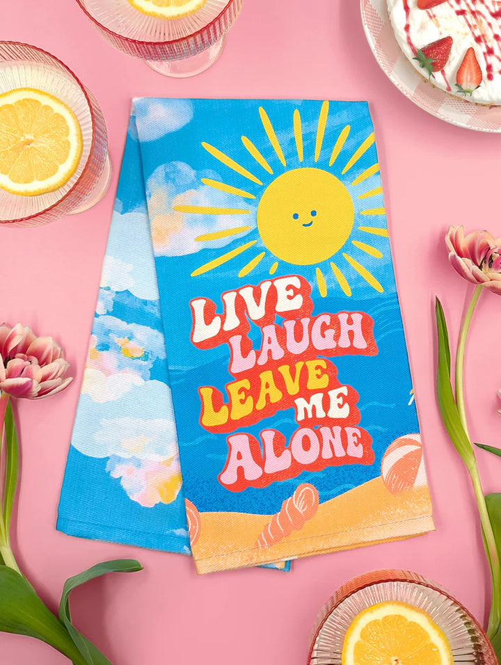 Live Laugh Leave | Dish Towel