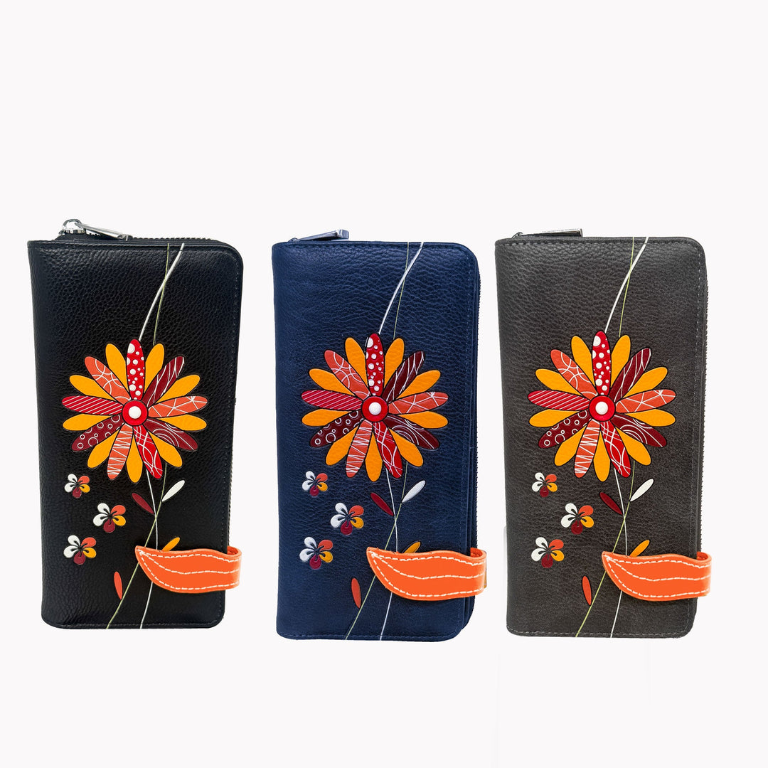 ESPE Lanta Clutch Long Wallet Assorted Set of 3