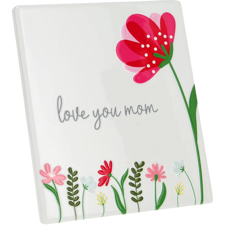 Love You Mom - 5.5" Ceramic Plate