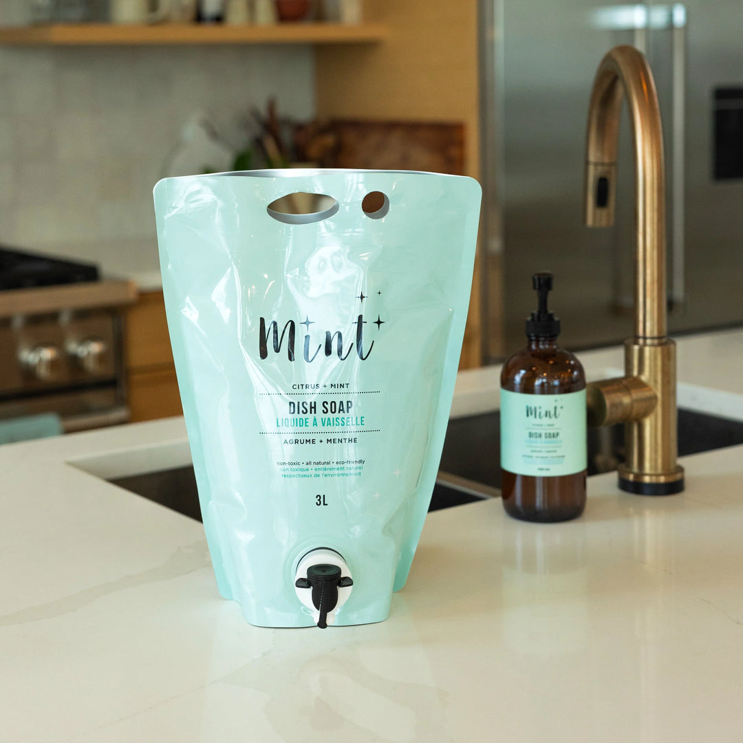 Dish Soap - Party Pouch 3L | Mint Cleaning
