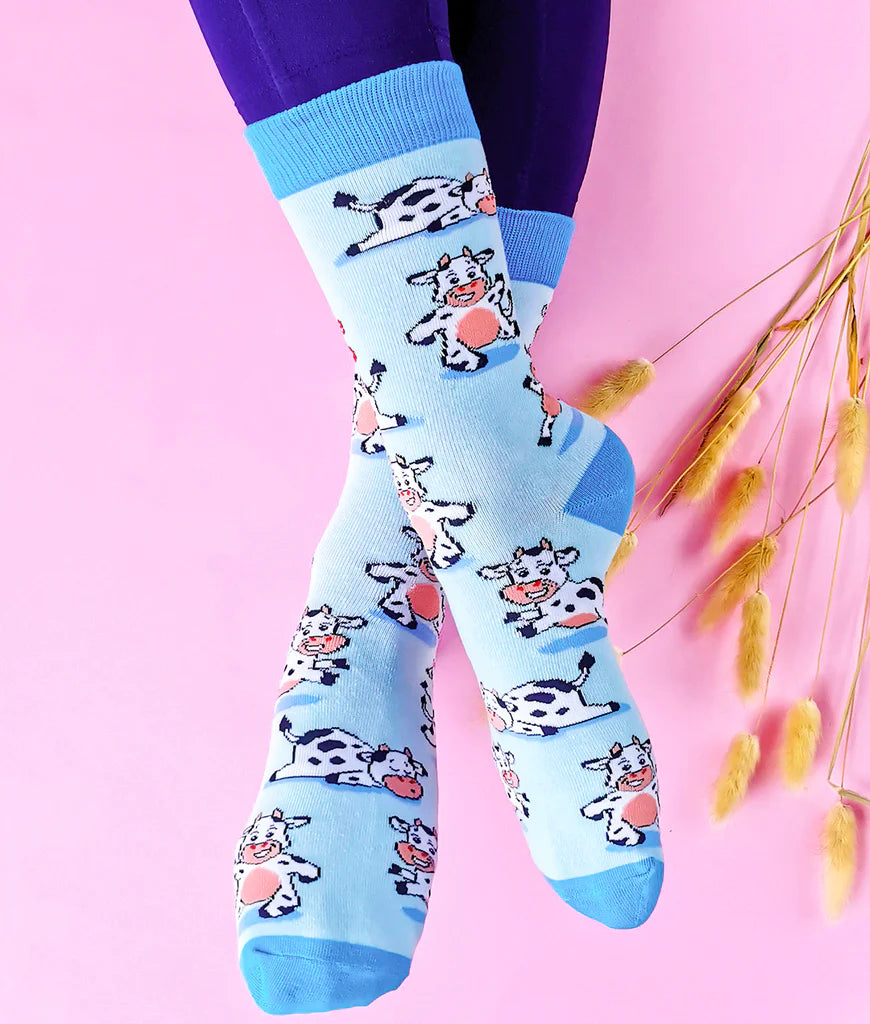 Moody Cow | Womans Socks