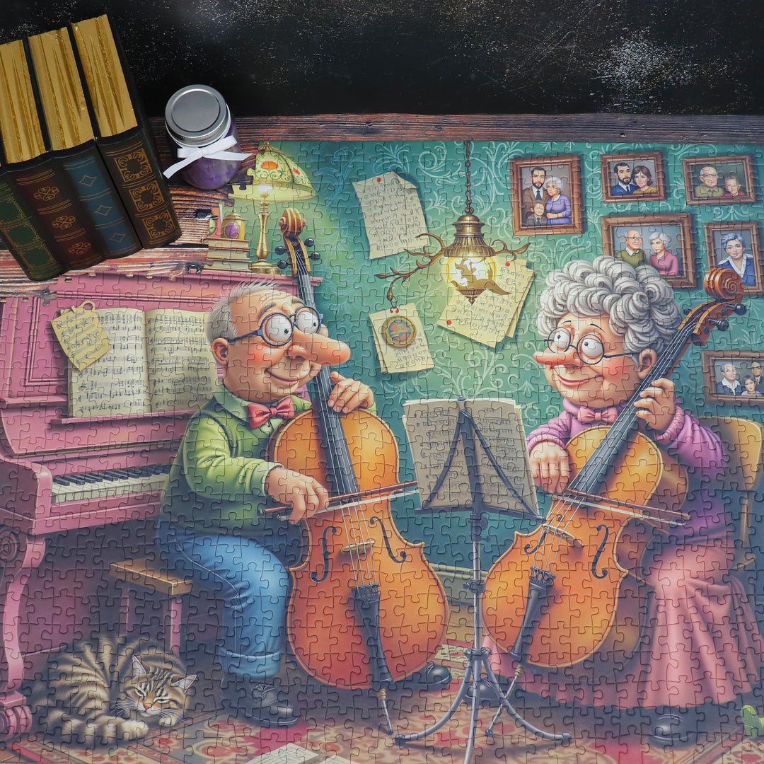 Timeless Music Duo 1000 piece Delfy puzzle