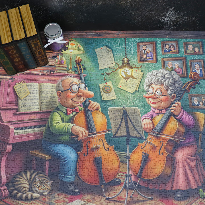 Timeless Music Duo 1000 piece Delfy puzzle
