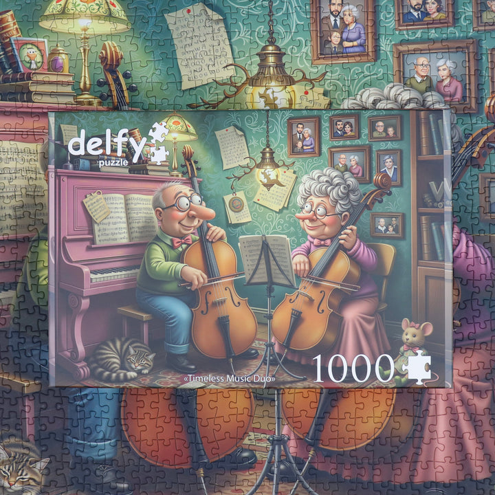 Timeless Music Duo 1000 piece Delfy puzzle