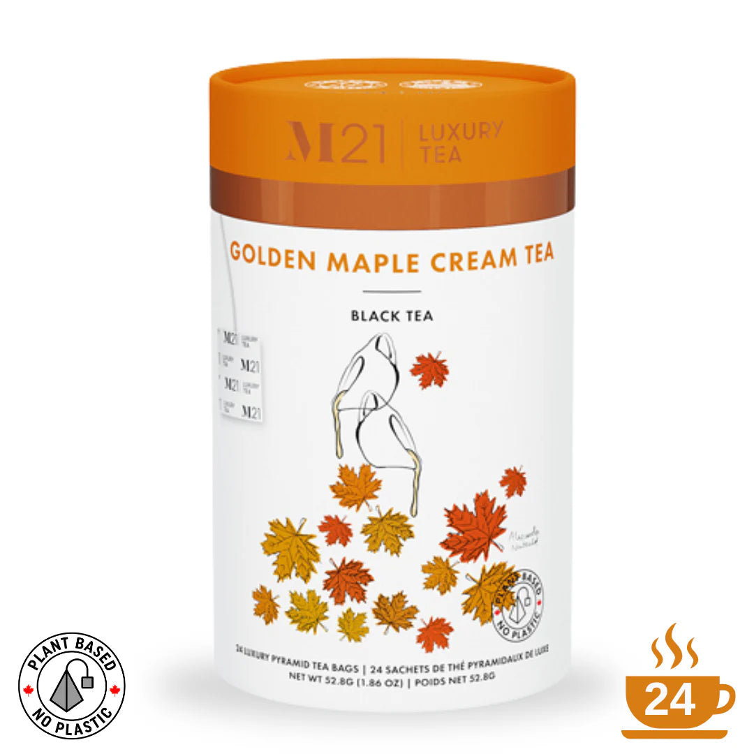 Perfect Golden Tea Maple Golden Cream Luxury Tea | Loose Leaf Tea – Pinetree Innovations