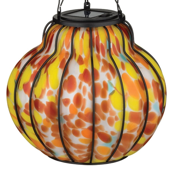 Murano Solar Lantern Lg - Multi