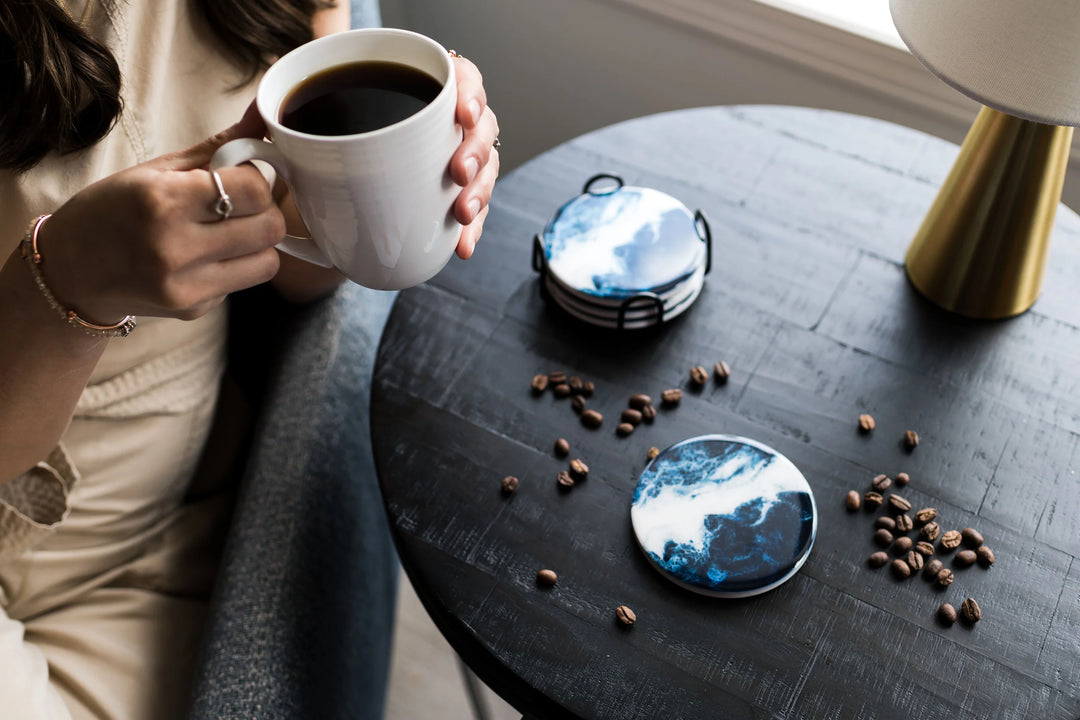 Resin Coated Coaster
