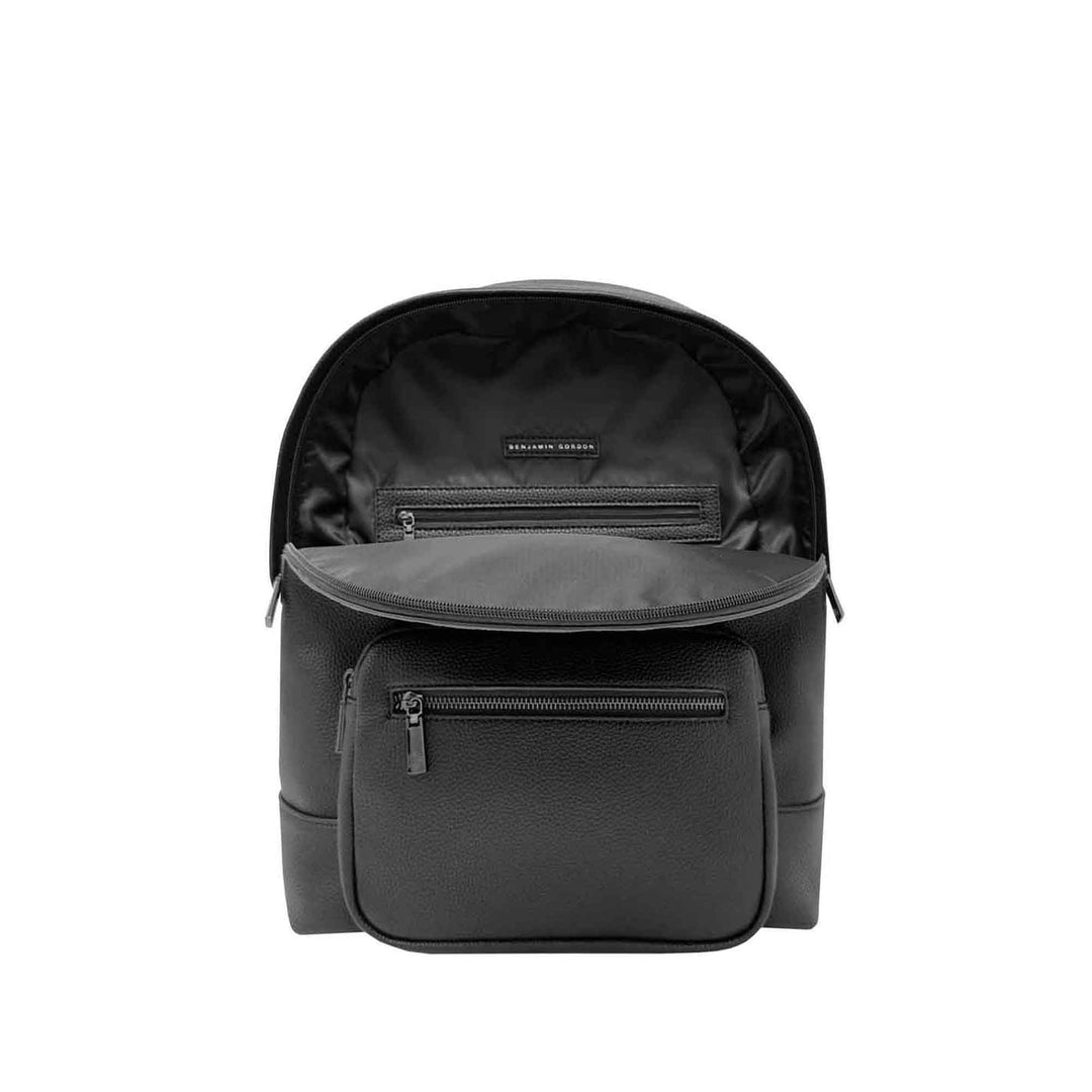 Nic Backpack interior pockets and laptop compartment