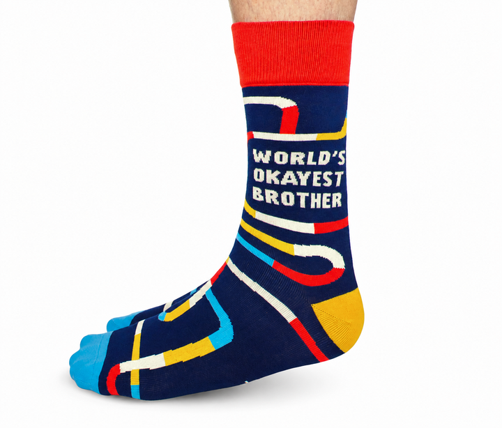 Okayest Brother | Mens Socks