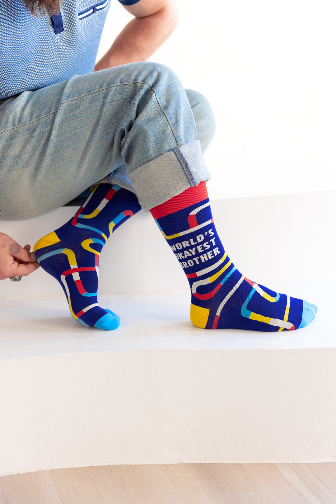 Okayest Brother | Mens Socks