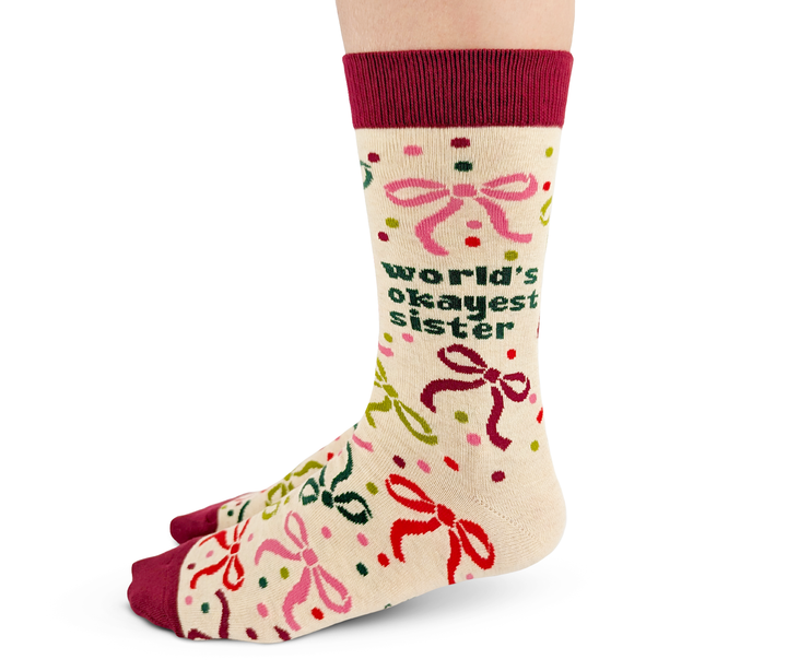 Okayest Sister | Womans Socks