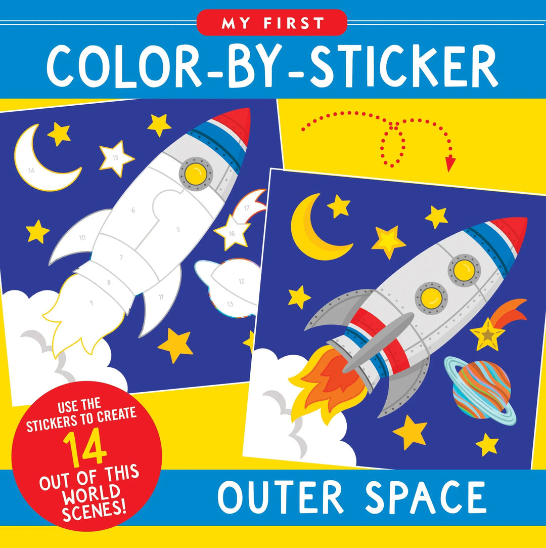 Color By Sticker - Outer Space