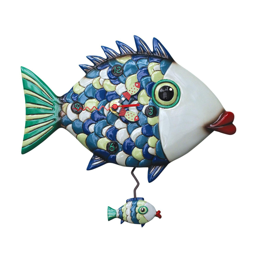 Fishy Lips | Clock
