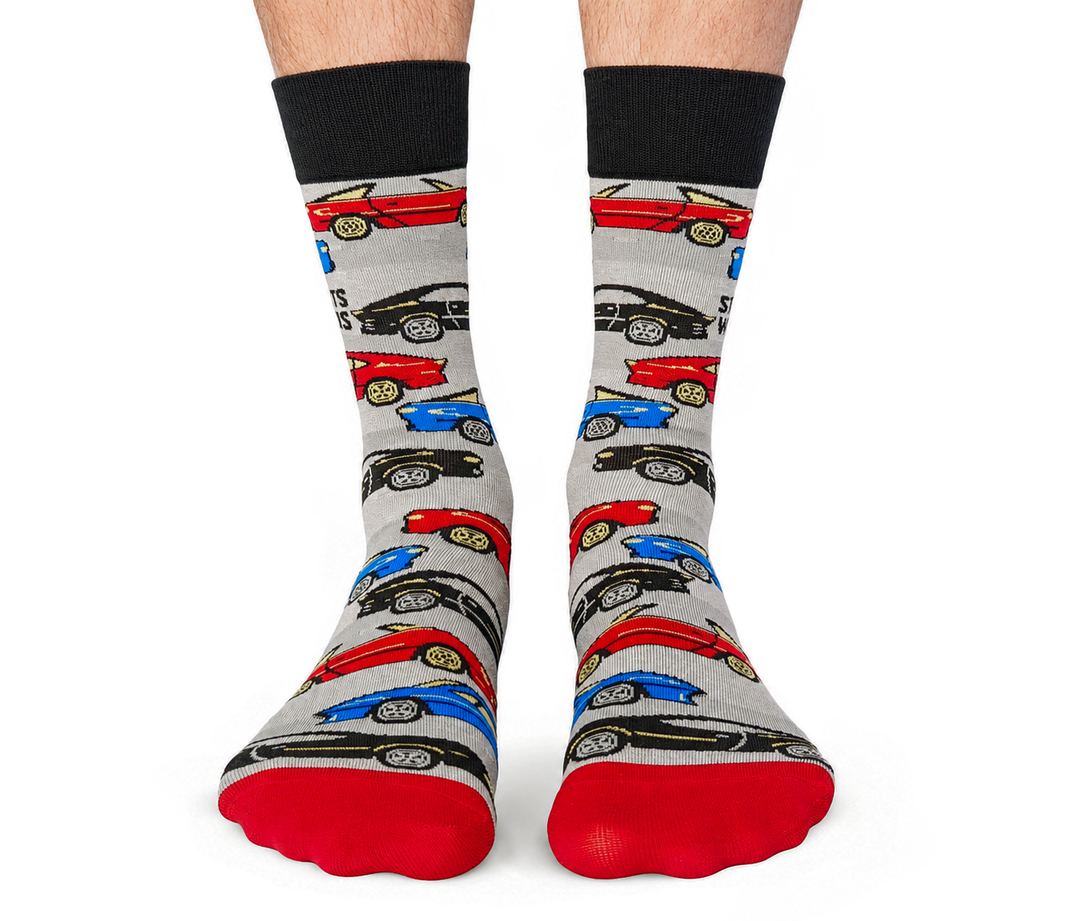 Raised On Cars | Mens Socks
