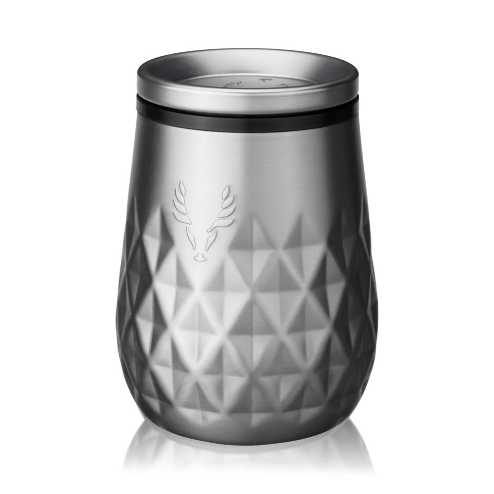 Paragon Stainless Steel Wine Tumbler - Platinum