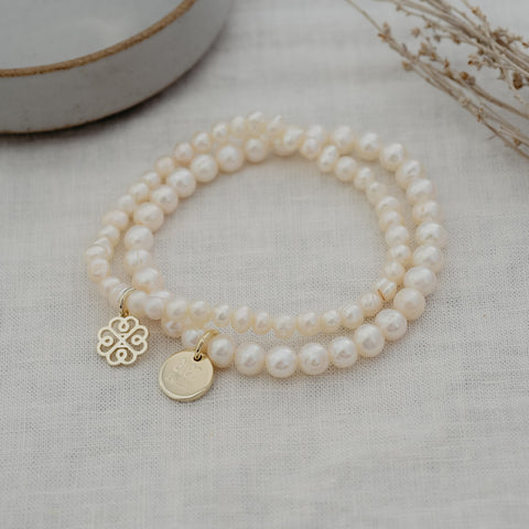 Pearly Stackem Up Bracelet