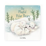 Playful Polar Bear Book | Jellycat