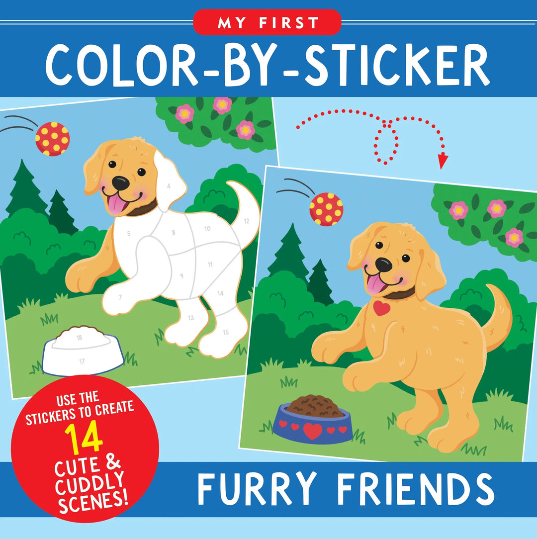 Color By Sticker - Furry Friends