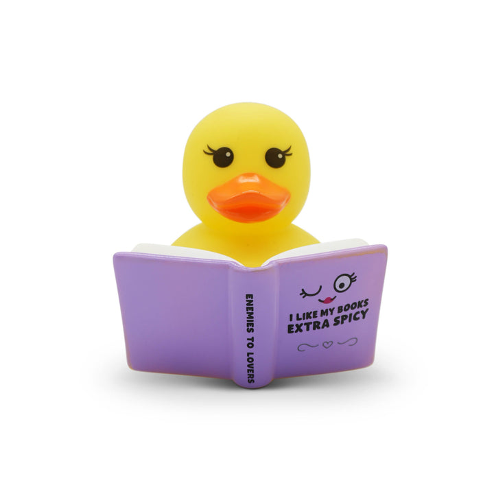 I Like My Books Extra Spicy | Punchkins Rubber Duck