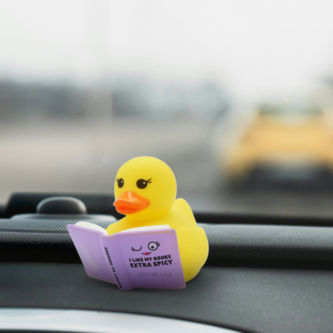I Like My Books Extra Spicy | Punchkins Rubber Duck