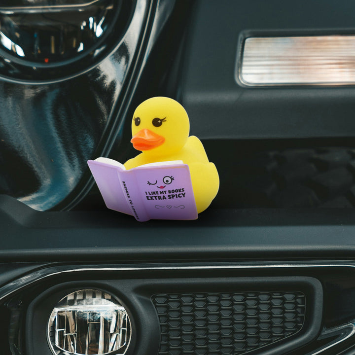 I Like My Books Extra Spicy | Punchkins Rubber Duck