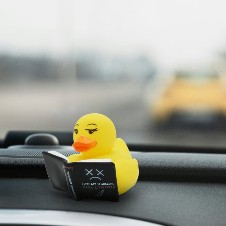 I Like My Thrillers Dark &amp; Twisted | Punchkins Rubber Duck