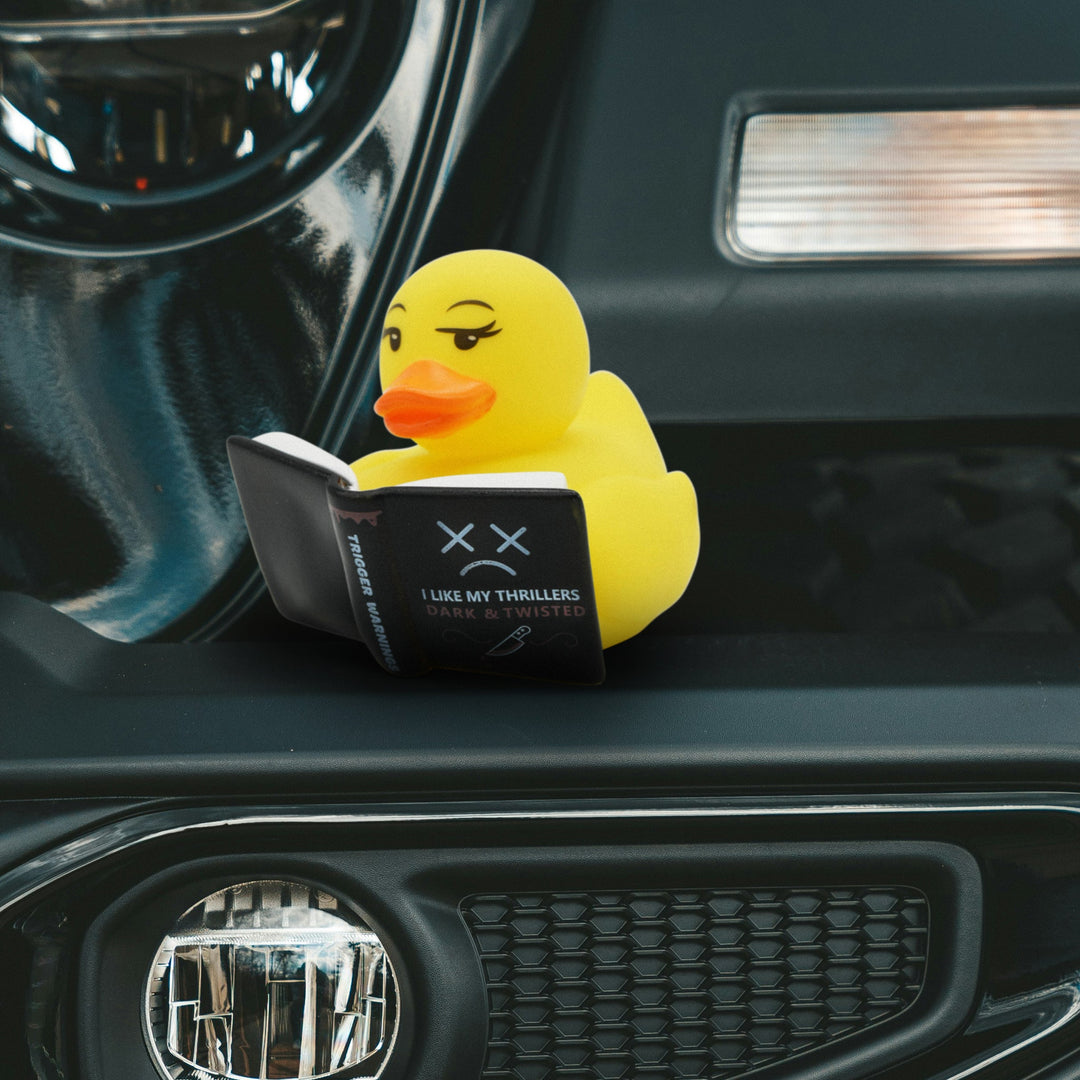 I Like My Thrillers Dark &amp; Twisted | Punchkins Rubber Duck