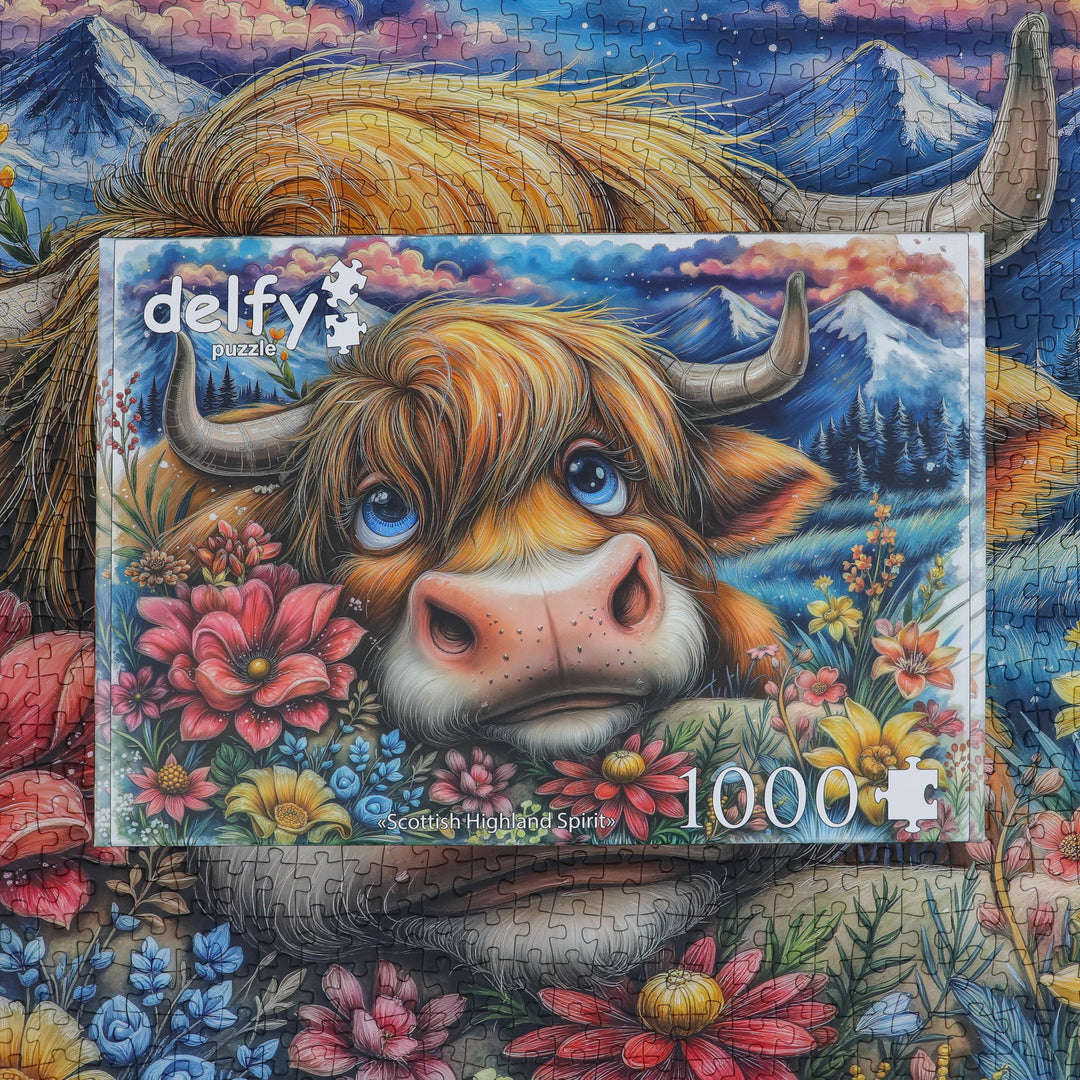 Scottish Highland Spirit 1000 piece Delfy puzzle