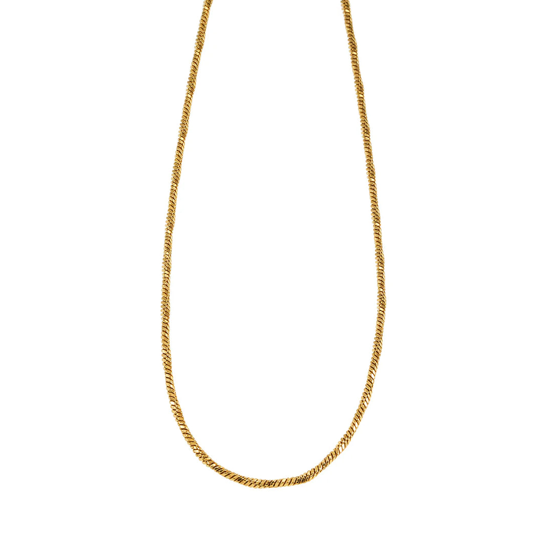 SKAGWAY Gold Twisted Chain | Necklace