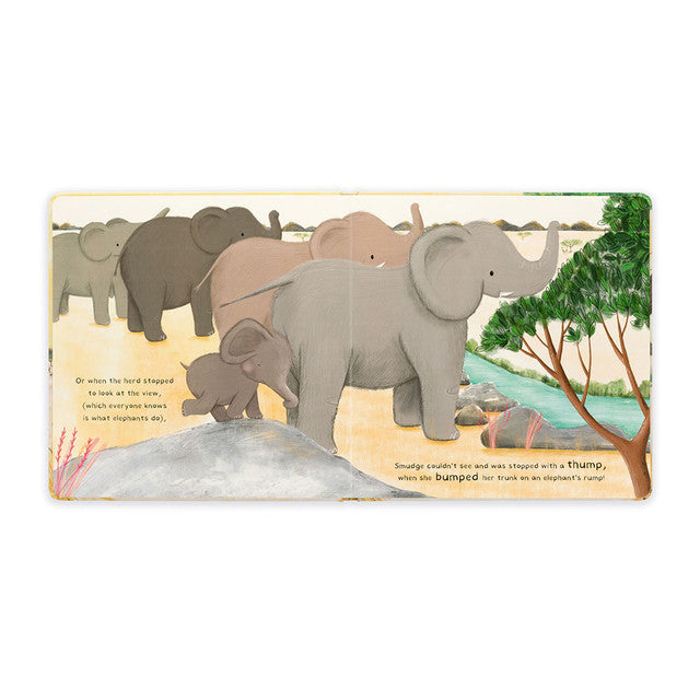 Smudge The Littlest Elephant Book | Jellycat