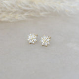 Snow Crystal Studs