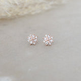 Snow Crystal Studs