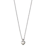 SOPHIA tiny heart pendant necklace silver-plated